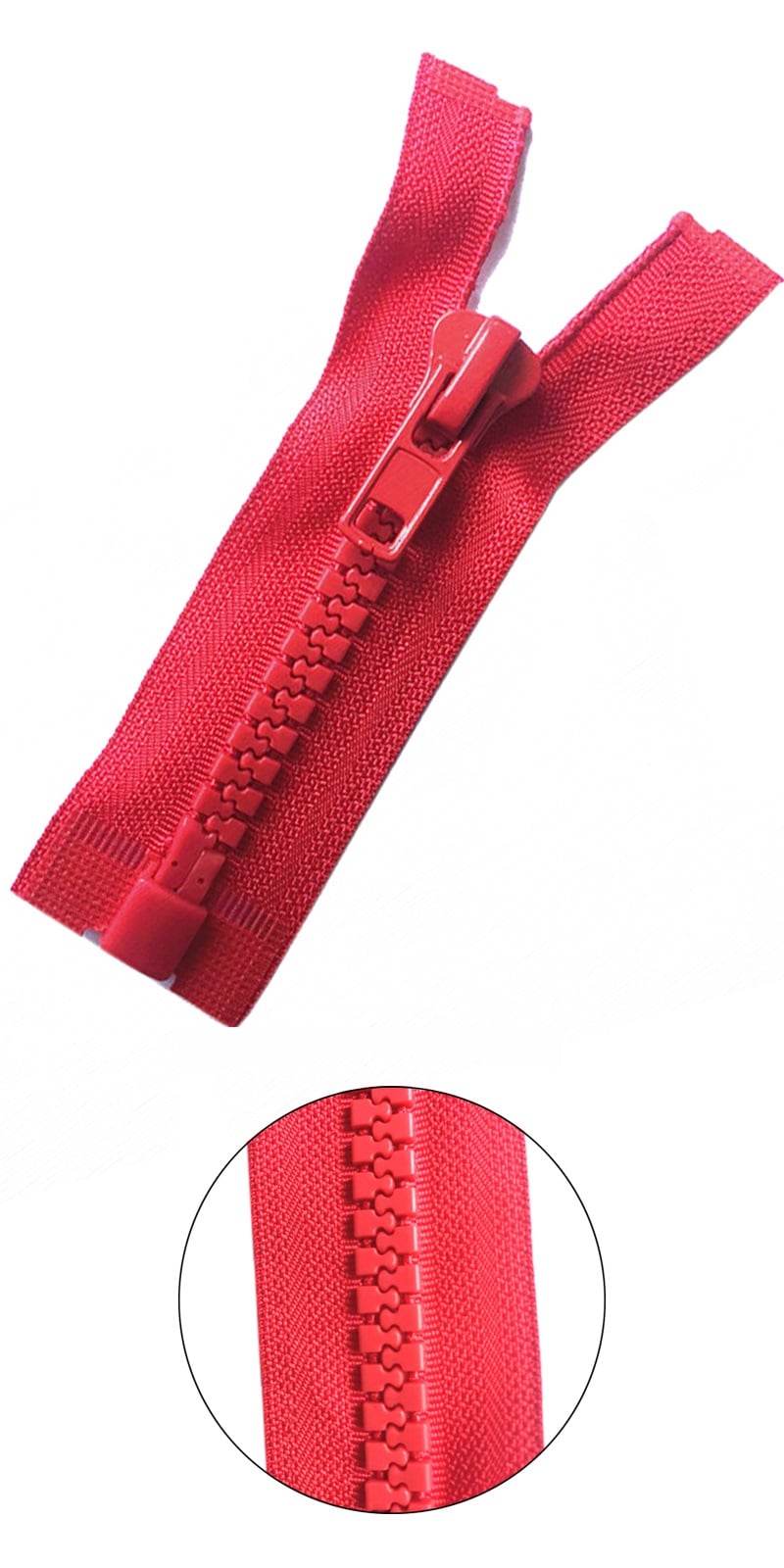 No.10 plastic zipper