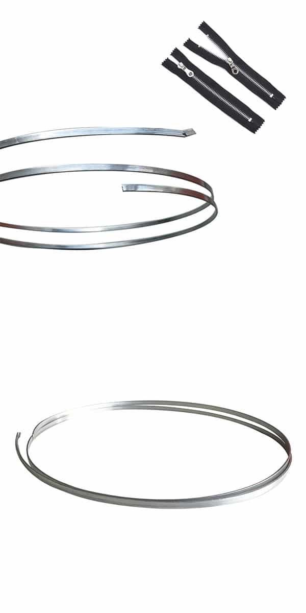 aluminium wire for zipper 23 Aluminium wire for metal zipper teeth